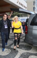 BEBE REXHA Heading to City of Rock in Barra Da Tijuca in Rio De Janeiro 09/27/2019