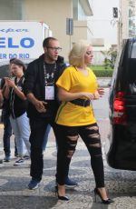 BEBE REXHA Heading to City of Rock in Barra Da Tijuca in Rio De Janeiro 09/27/2019