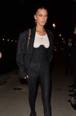 BELLA HADID Arrives at Rihanna x Fenty After-party in Paris 09/26/2019