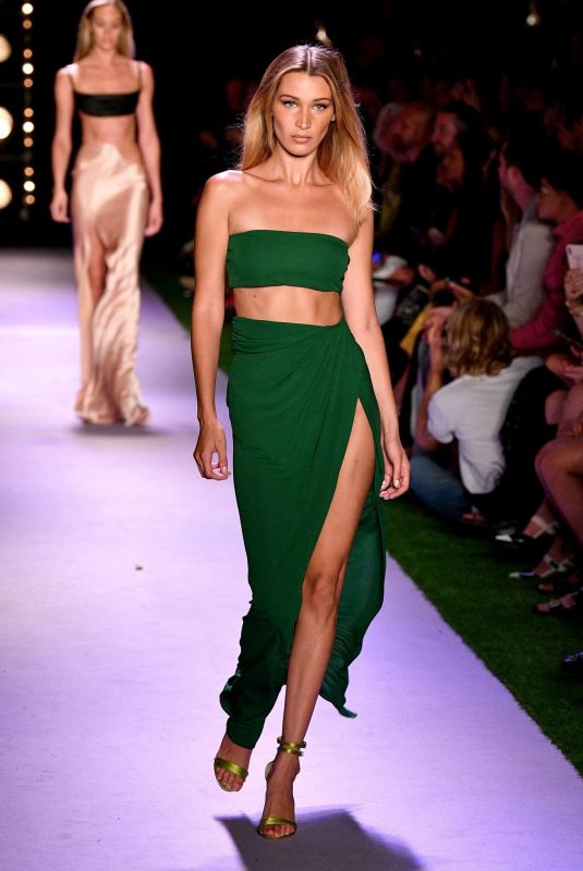 BELLA HADID at Brandon Maxwell Runway Show at New York Fashion Week 09/07/2019