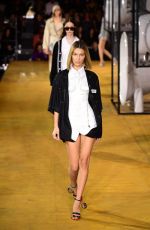 BELLA HADID at Burberry Rumway Show at London Fashion Week 09/16/2019