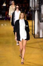 BELLA HADID at Burberry Rumway Show at London Fashion Week 09/16/2019