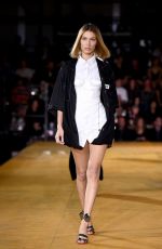 BELLA HADID at Burberry Rumway Show at London Fashion Week 09/16/2019