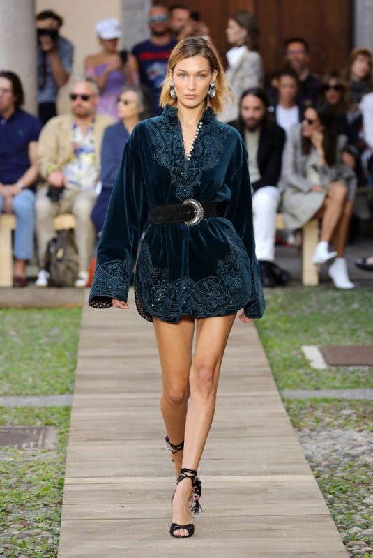 BELLA HADID at Etro Runway Show at Milan Fashion Week 09/20/2019