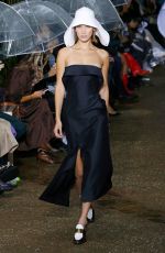 BELLA HADID at Lanvin Ready to Wear Fashion Show in Paris 09/25/2019