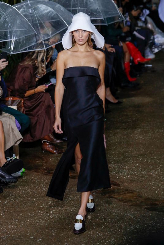 BELLA HADID at Lanvin Runway Show at Paris Fashion Week 09/25/2019