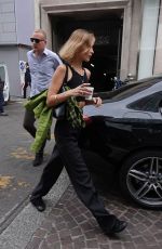 BELLA HADID Leaves Alberta Ferretti Fashion Show in Milan 09/18/2019