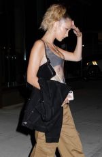 BELLA HADID Leaves Gigi
