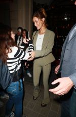 BELLA HADID Leaves Royal Monceau Hotel in Paris 09/23/2019