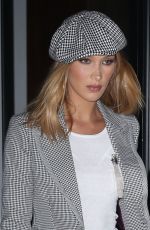 BELLA HADID Leaves Tommynow Fashion Show in New York 09/08/2019