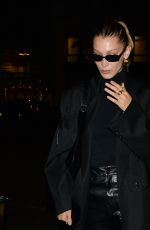 BELLA HADID Night Out in Paris 09/27/2019