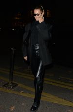 BELLA HADID Night Out in Paris 09/27/2019