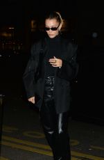 BELLA HADID Night Out in Paris 09/27/2019
