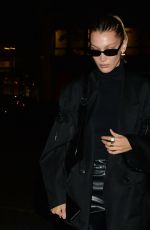 BELLA HADID Night Out in Paris 09/27/2019