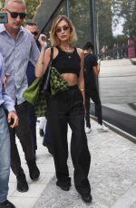 BELLA HADID Out and About in Milan 09/18/2019