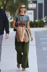 BELLA HADID Out and About in Milan 09/19/2019