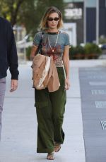 BELLA HADID Out and About in Milan 09/19/2019