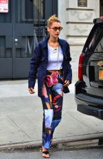 BELLA HADID Out and About in New York 09/08/2019