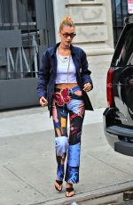 BELLA HADID Out and About in New York 09/08/2019
