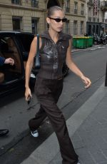BELLA HADID Out and About in Paris 09/25/2019