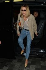 BELLA HADID Out in London 09/16/2019