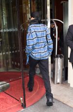 BELLA HADID Out in Paris 09/29/2019