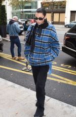 BELLA HADID Out in Paris 09/29/2019