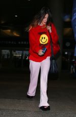 BELLA THORNE at Los Angeles Intarnational Airport 09/02/2019