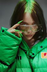 BILLIE EILISH in Elle Magazine, October 2019