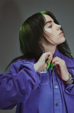 BILLIE EILISH in Elle Magazine, October 2019
