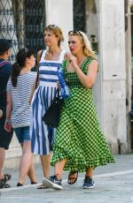 BILLIE PIPER Out and About in Venice 08/31/2019