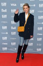 BRIE LARSON at Just Mercy Press Conference at 2019 TIFF in Toronto 09/07/2019