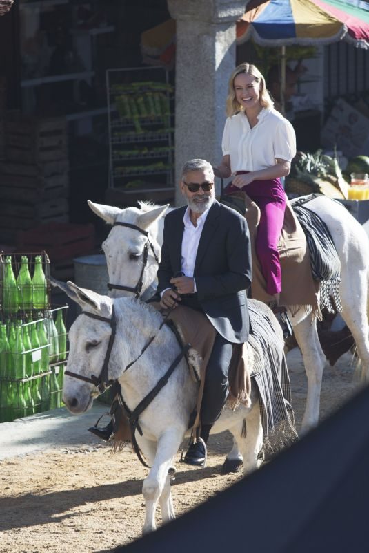 BRIE LARSON on the Set of New Nespresso Commercial in Madrid 09/25/2019