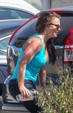 BRITNEY SPEARS Heading to a Tan Salon in Los Angeles 09/15/2019