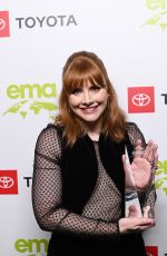 BRYCE DALLAS HOWARD at Enviromental Media Association 2nd Annual Honors Gala in Los Angeles 09/28/2019