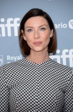 CAITRIONA BALFE at Ford v Ferrari Press Conference at 2019 Toronto International Film Festival 09/10/2019