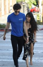 CAMILA CABELLO and Shawn Mendes Out for Coffee in West Hollywood 09/18/2019