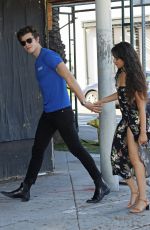 CAMILA CABELLO and Shawn Mendes Out for Coffee in West Hollywood 09/18/2019