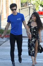 CAMILA CABELLO and Shawn Mendes Out for Coffee in West Hollywood 09/18/2019
