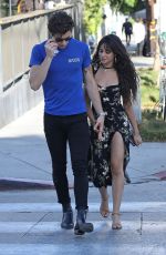 CAMILA CABELLO and Shawn Mendes Out for Coffee in West Hollywood 09/18/2019
