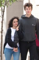 CAMILA CABELLO and Shawn Mendes Out in Toronto 09/04/2019