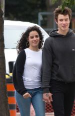 CAMILA CABELLO and Shawn Mendes Out in Toronto 09/04/2019