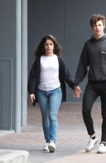 CAMILA CABELLO and Shawn Mendes Out in Toronto 09/04/2019