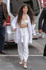 CAMILA CABELLO Arrives at NRJ Radio in Paris 09/27/2019