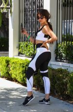 CAMILA CABELLO in Tights Out for Lunch at Verve in Los Angeles 09/14/2019