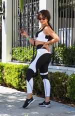 CAMILA CABELLO in Tights Out for Lunch at Verve in Los Angeles 09/14/2019
