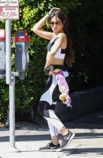 CAMILA CABELLO in Tights Out for Lunch at Verve in Los Angeles 09/14/2019