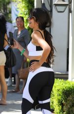 CAMILA CABELLO in Tights Out for Lunch at Verve in Los Angeles 09/14/2019