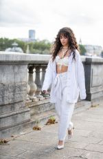 CAMILA CABELLO Out at Paris Fashion Week 09/27/2019