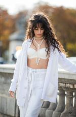 CAMILA CABELLO Out at Paris Fashion Week 09/27/2019